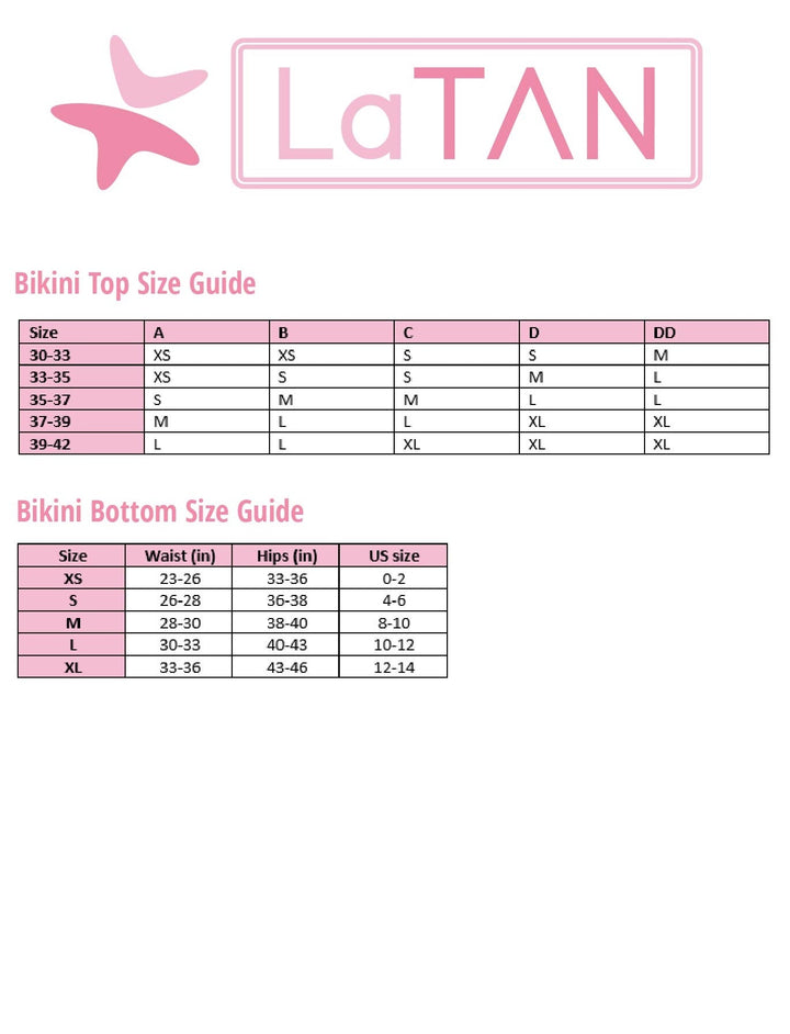 LaTAN swim | Ariana Wave Bikini Set – LaTAN Swim